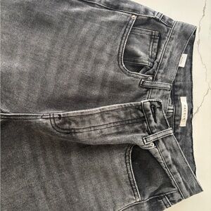 PacSun Gray High Rise Jeans with Distressed Look